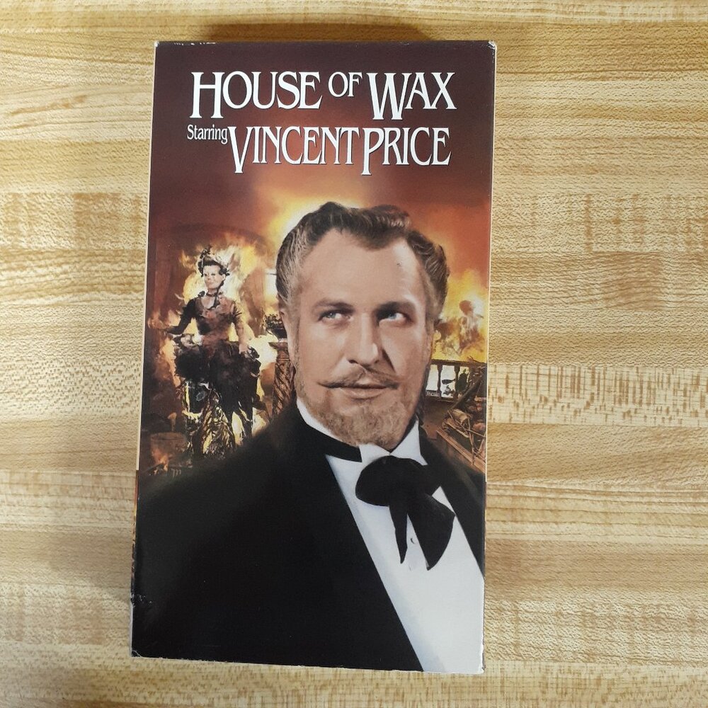House of Wax (VHS, 1998) Vincent Price, Charles Bronson Gothic Horror